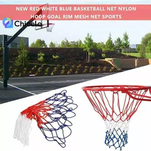 Lưới bóng rổ tiêu chuẩn Nylon Hoop Goal Vành tiêu chuẩn cho khán đài bóng rổ Đẹp