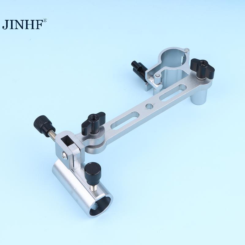 JINHF Ghế Câu Cá Hợp Kim Nhôm Có Thể Điều Chỉnh Với Xoay 360 Thanh Giá Đỡ Góc Gắn Lý Tưởng Cho Hồ Đại Dương Câu Cá HOT