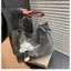 PNPIA- Cloud Charm Pearl Chain Túi văn phòng dành cho nữ Da Gradient Phong cách thanh lịch Công suất lớn Tote làm việc