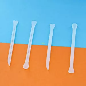 Flgo Flat Stick Silicone Khuấy Stick Đa Năng Hai Đầu Khuấy Cần Trộn Nhựa Epoxy Chất Lỏng Sơn Trang Điểm