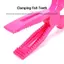 QIUWU Kìm câu cá ABS Kẹp cá Grip Catch Release Tool Hook Extractor Fish Body Holder Tongs Kéo Kìm câu cá.