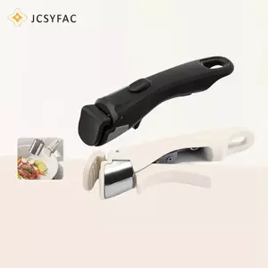 Bộ dụng cụ nấu ăn tay cầm JCSYFAC 19cm Tay cầm nồi đa năng có thể thay thế có tay cầm có thể tháo rời Thích hợp cho gia đình Cắm trại ngoài trời mới