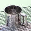 Thép không gỉ Bột Đường Sàng Cầm Tay Loại Cốc Bột Sàng Bán Tự Động Nướng Hộ Gia Đình Siêu Mịn Dụng Cụ Nướng Mì Sie