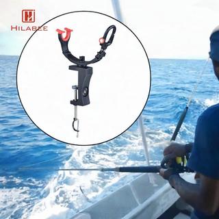 Giá đỡ cần câu HILABEE cho thuyền, có thể điều chỉnh, cần câu chuyên nghiệp chắc chắn di động