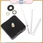 POWER DIY Silent Classic sliver Quartz Watch Wall Clo Movement Mechanism Parts.