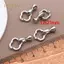 PNPIA- 3 / 5 Chiếc Of18K Mạ Đồng Chính Hãng Vàng Thi Bạc Trắng Lá Vàng Kết Nối Bule, Phụ Kiện Làm Đồ Trang Sức DIY