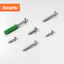 M3m4 Tự Bắt Vít Phillips Đầu chìm Vít Nhựa Xanh Mở Rộng Ống Nội Thất Lắp Đặt