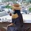 HFSHY Nữ Phong Cách Pháp Flat Top Mũ Rơm Vành Rộng Mũ Chống Nắng Mùa Hè Cho Đi Biển Du Lịch Kỳ Nghỉ Sử Dụng VN