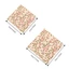 COCODECOVED 20 Chiếc Khăn Lau Họa Tiết Hoa, Khăn Lau Nhanh Khô Vuông, Thấm Hút Mềm Nước Có Thể Tái Sử Dụng Nhà Bếp Microfiber Vải Lau Bát
