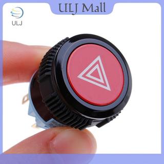 Nút nhấn đèn flash cảnh báo khẩn cấp led màu đỏ ULJ 22mm tự khóa.