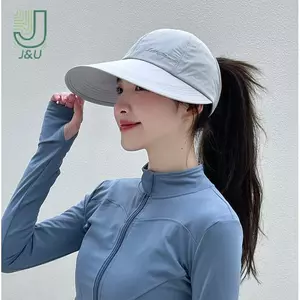 J & U Nhanh Khô Vành Lớn Chống Nắng Mũ Thể Thao Bóng Chày Ngoài Trời Mới