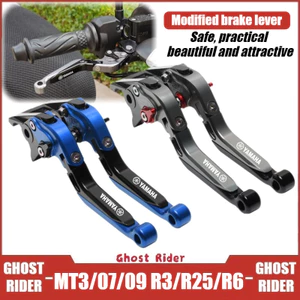 Dành Cho Xe Yamaha MT03 MT07 MT09 YZF-R3 R25 R6 Có Thể Điều Chỉnh Phanh Ly Hợp Đòn Bẩy Tay Bộ Đòn Bẩy