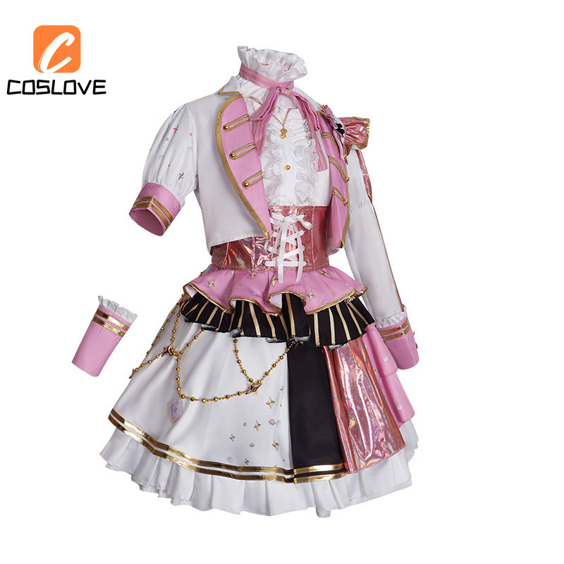 Dự Án Sekai Sân Khấu Đầy Màu Sắc Akiyama Mizuki Kỷ Niệm 5 Năm Cosplay Quần Áo Trọn Bộ Trang Phục Trang Phục Cho Người Phụ Nữ Đầm