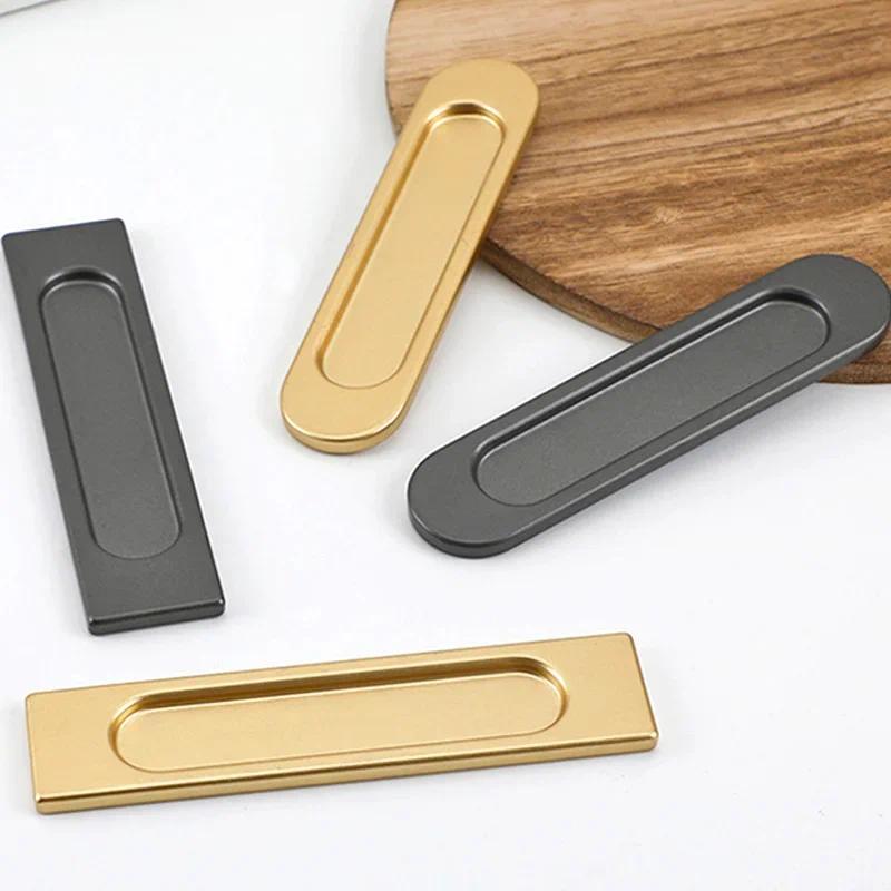 Tủ Quần Áo Kéo Đồ Nội Thất Phần Cứng Tay Cầm Đấm Tay Nắm Cửa Trượt Miễn Phí Hợp Kim Nhôm Tự Dính Cửa Sổ Nhà Bếp Núm Cửa