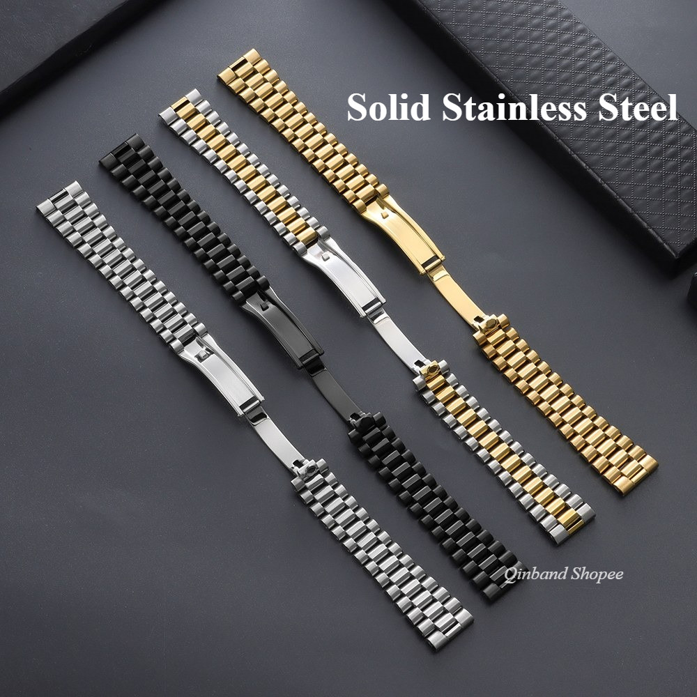 Dây đeo đồng hồ bằng thép không gỉ 304 cong cao cấp cho Rolex Submariner 20mm 21mm 22mm Daytona Datejust Vòng tay đồng hồ Nước ma dành cho nam nữ