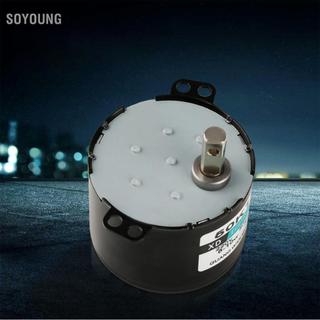 Soyoung Động cơ bánh răng đồng bộ công nghiệp XD-50KTYZ 5-50 RPM 6-10W AC cho Van tự động hóa & Phòng thí nghiệm nghiên cứu (5r/min)