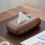 GIÁ RẺ 1 Cái Hộp Đựng Khăn Giấy, Vỏ Hộp Đựng Khăn Giấy Đơn Giản Màu Nâu Hạt, Gỗ Chắc Chắn Dung Tích Lớn Hộp Đựng Giấy Thanh Lịch Phòng Khách