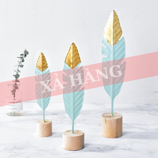 Xả hàng - Cây lông vũ trang trí phụ kiện chụp ảnh Bunnies decor sáng tạo trang trí bàn làm việc bàn học kệ tủ
