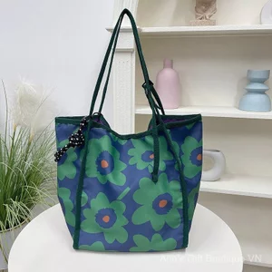 Túi Tote dung tích lớn dành cho nữ Xu hướng thời trang nhẹ nhàng Công việc di động sang trọng Vai đi lại phù hợp