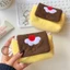 Ví đựng tiền xu sang trọng OLVIDO Cherry Pudding, Hộp đựng thẻ hoạt hình dễ thương, Ví di động mini họa tiết lông tơ mini di động cho tai nghe