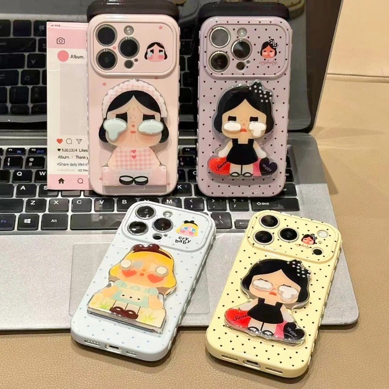 Ốp lưng iPhone keo mềm dễ thương thích hợp cho iPhone- iP 7/8/X/XS/XR/11/12/13/14/15/16/17/Plus/Air/Pro/Max