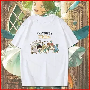 Mũ phù thủy YB1 Koko‌ Kifuri‌ Áo thun mùa hè mềm mại thoải mái Malon Áo thun ngắn tay Anime BY1
