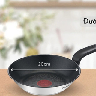 Chảo Chiên Inox Chống Dính Tefal Primary 20/24/26/28cm E3090204/ E3090404/ E3090504/ E3090604  Inox cao cấp Chính Hãng