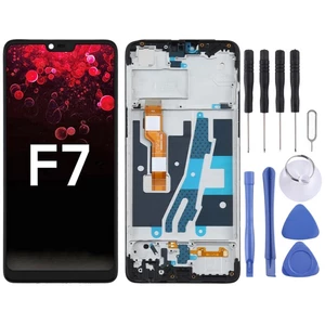 Sẵn sàng giao hàng Màn hình LCD TFT cho OPPO A3 / F7 PADM00 CPH1837 PADT00 CPH1819 CPH1821 Bộ số hóa đầy đủ có khung