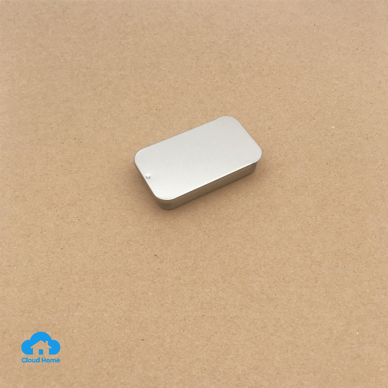 🌤️COD🌤️Hộp thiếc nắp trượt mini 60*33*11mm- Hộp thiếc hình chữ nhật, hộp đựng đồ nhỏ có nắp trượt