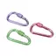 PNPIA- Hợp kim nhôm Lo Carabiner Bule Móc khóa đa chức năng để leo núi Bapaing Thiết bị sinh tồn ngoài trời