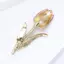 PNPIA- Trâm cài hoa Tulip dành cho nữ có kết thúc bằng men hoa thanh lịch cho áo sơ mi thời trang dự tiệc thông thường