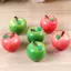 PNPIA- 10 Cái Thực Tế Rắn Trái Cây Quả Lê Mô Hình 3D Mini Mô Phỏng Trái Cây DIY Phụ Kiện Cho Nhà Búp Bê Trưng Bày