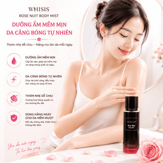 [Giá hủy diệt] Xịt Body Mist Whisis Sweet Amber Hương Hoa Hồng Heri Skin Nội dung 1