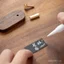 Bán Chạy Gỗ Chắc Chắn Giá Hiển Thị Thẻ Gỗ Giá Đơn Giản Cao Cấp Quả óc chó Viết Tay Hiển Thị Giá Thẻ PPAZ