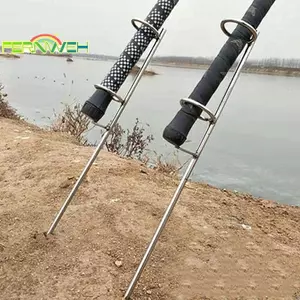 30 / / 37 / 47cm Nhẫn Đôi Nĩa Đơn Cần Câu Cá Ngân Hàng Câu Cá Đất Cần Braet Dụng Cụ Câu Cá Ngoài Trời [MỚI]