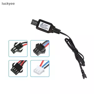 Luckyew 7.4V (3.7V X2) Sạc SM-2P / 3P SM-4P Ngược XH-3P / 4P Pin Li-ion Điện RC Đồ Chơi Thuyền Ô Tô Sạc USB TQ