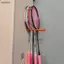 Luckyew Treo Tường Raet Giá Đỡ Tennis Raet Giá Đỡ Cầu Lông Raet Giá Đỡ Sóng Tường Móc Lưu Trữ Giữ Nhiều Vợt Ra TQ