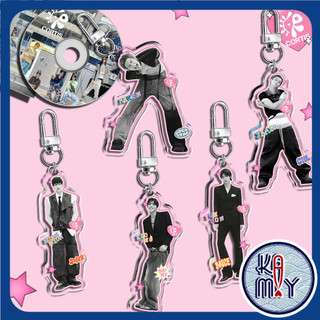 Kpop nhóm nhạc CORTIS KEONHO Keychain Cute Acrylic SEONGHYEON JUHOON JAMES MARTIN Key Ring