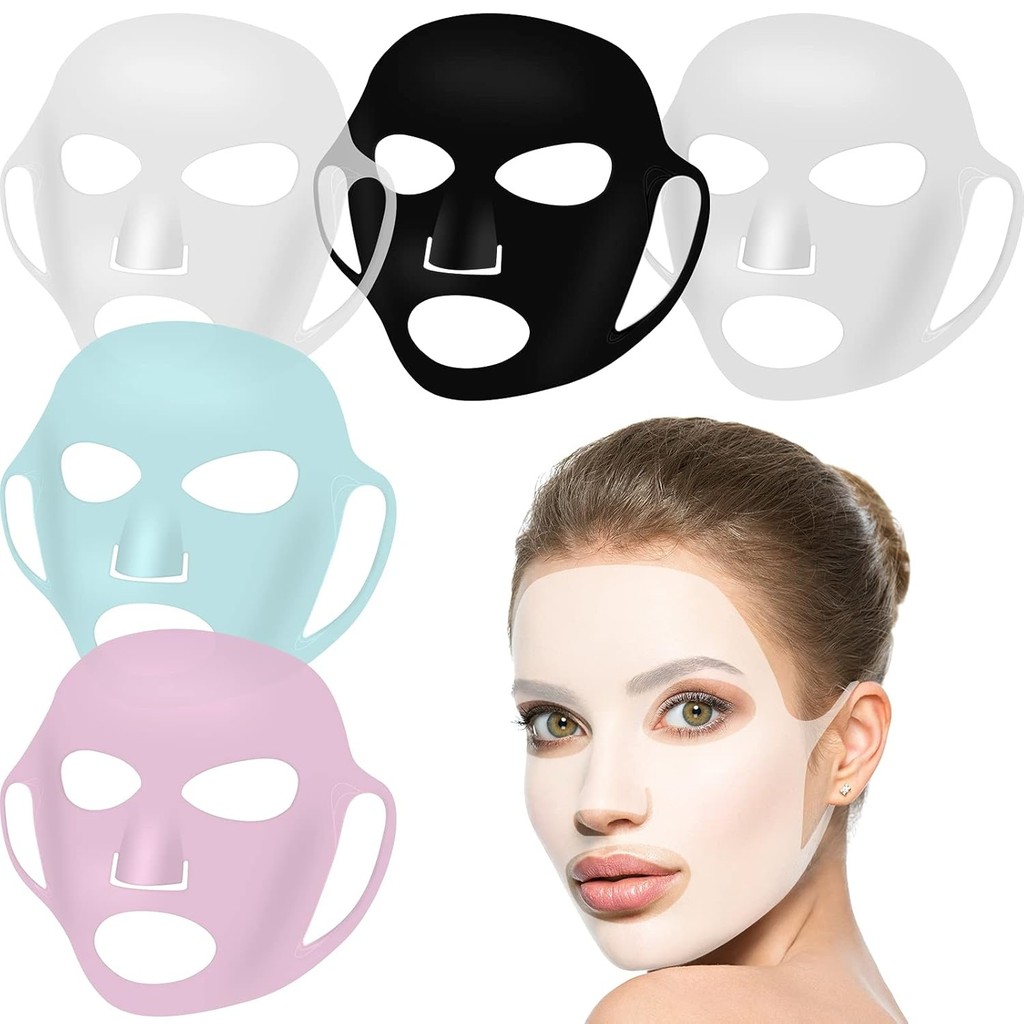 Mới 3D Silicone Mặt nạ Cover Vòng tai có thể tái sử dụng Chống trượt Khóa độ ẩm Mặt nạ bảo vệ