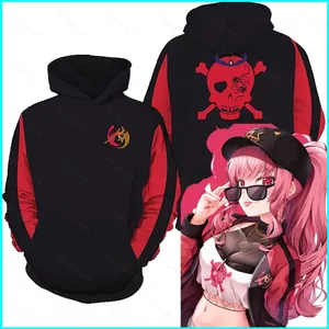 SY3 HOLOLIVE Vtuber Áo Mori Calliope Cosplay 3D In Anime Dài Tay Áo Thể Thao Hoody Plus Size YS3