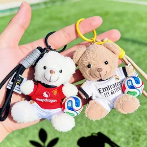2026 Bóng Đá World Cup Cristiano Ronaldo Messi Real Madrid Búp Bê Mặt Dây Chuyền Cho Nữ Quạt Bóng Đá
