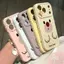 Gấu dễ thương iPhone 17p trường hợp 16/15 mới 11/1213 sáng tạo 14 cá tính