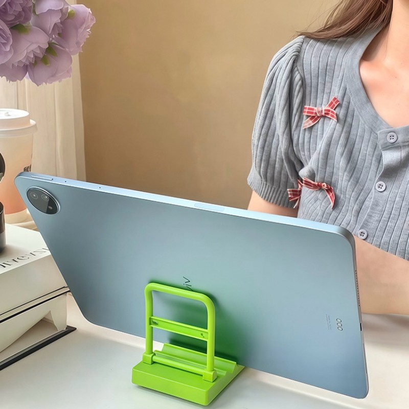 Mới Mini Handcart Hình Đế Điện Thoại Để Bàn Xe Đẩy Lười Giá Đỡ Điện Thoại Phòng Ngủ Ký Túc Xá Trang Trí Trang Trí