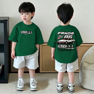 (Từ 1-12 tuổi) Áo thun ngắn tay cho trẻ em, 100% cotton, chủ đề xe đua AE86 JDM, phong cách Hàn Quốc.