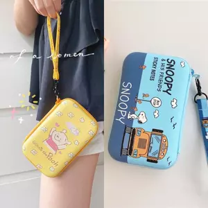 Dễ Thương Snoopy Di Động Tổ Chức Du Lịch Túi Bảo Quản Cáp Tiện Ích Tổ Chức Điện Tử Chống Thấm Nước