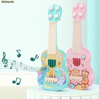 [Vận chuyển nhanh] Đàn Ukulele trẻ em THEHOMECO, Đàn Guitar sáng tạo hoạt hình cho trẻ mới biết đi, Quà tặng cho người mới bắt đầu Nhạc cụ Mini