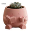 Linh hồn| Chậu Hoa Mini Trang Trí Cây Chữa Bệnh Trang Trí 3d In Hình Ấm Hoa Dễ Thương Trang Trí Bền Pla Để Bàn Giá Đỡ Thực Vật Cho Mọng Nước Trang Trí Văn Phòng Nhà Cho Đông Nam