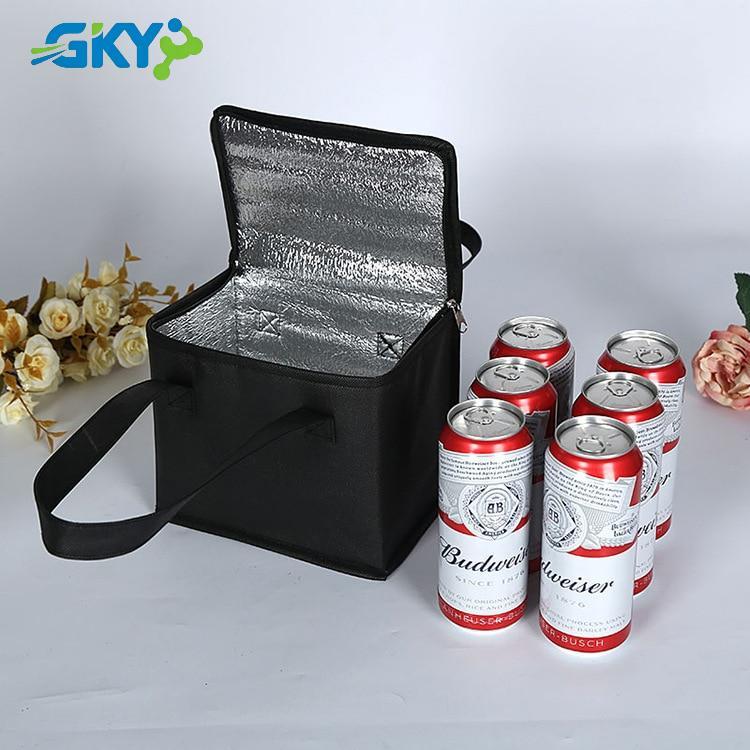 GKY Ngoài Trời Hộp Làm Mát Di Động Cách Nhiệt Túi Làm Mát Cắm Trại Thực Phẩm Uống Bento Túi BBQ Zip Pa Đồ Dã Ngoại GKY