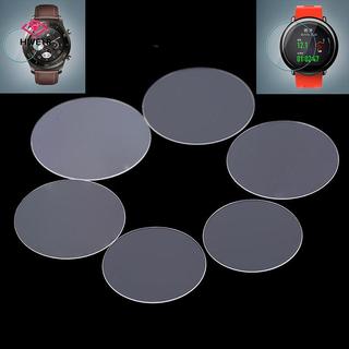 Tấm bảo vệ màn hình kính cường lực HWETR 1pc cho mặt đồng hồ tròn 30 / 31 / 34 / 35 / 36 / 38mm
