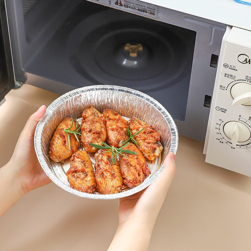 Khay Nướng Nhôm 22cm Chống Dính Phù Hợp Nồi Chiên Không Dầu Và Lò Nướng